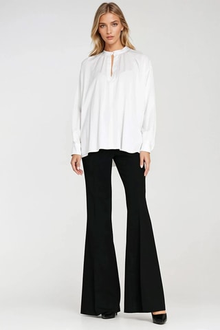 Pantalón flare - Negro