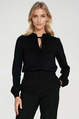Camisa regular fit - Negro
