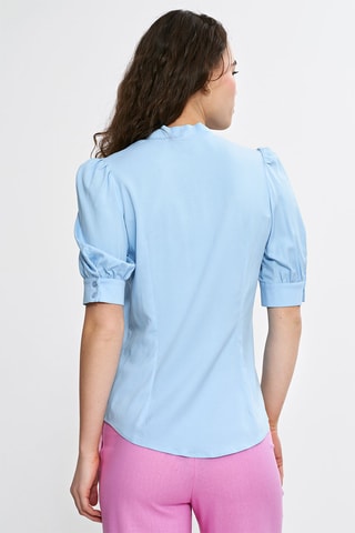 Blusa regular fit - Azul