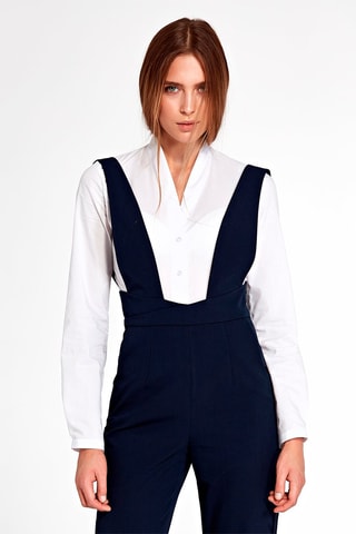 Body camisero - Blanco y negro