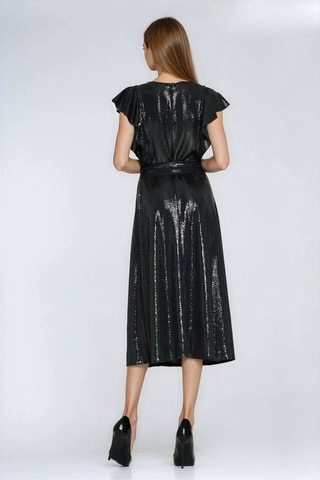 Vestido midi - Negro