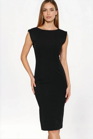 Vestido de tubo - Negro