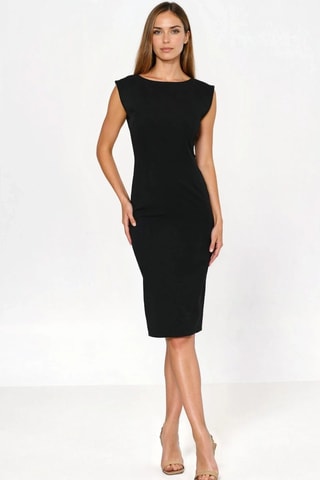 Vestido de tubo - Negro