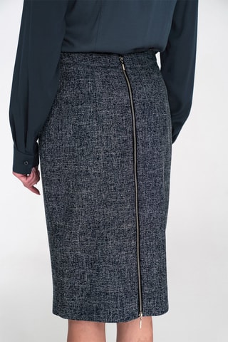 Falda de tubo - Azul