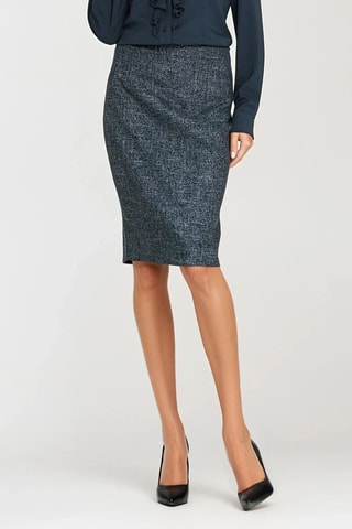 Falda de tubo - Azul