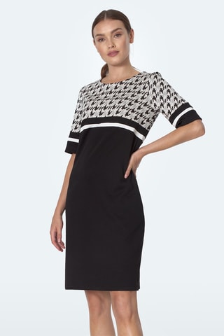 Vestido recto - Negro