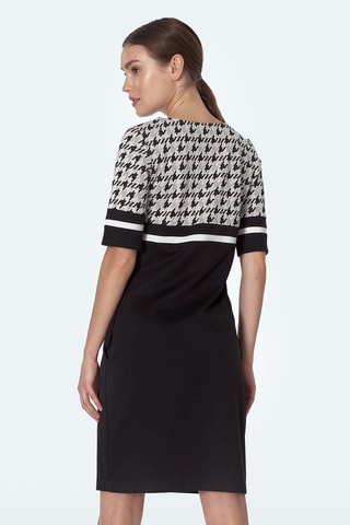 Vestido recto - Negro