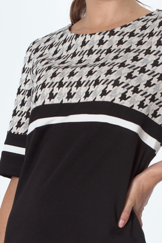 Vestido recto - Negro