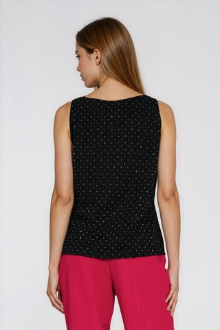 Blusa regular fit - Negro