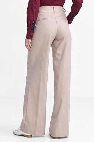 Pantalón wide leg - Beige