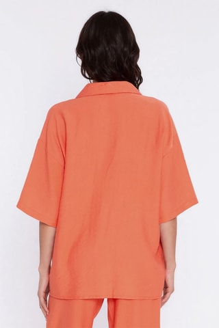 Camisa oversize - Naranja