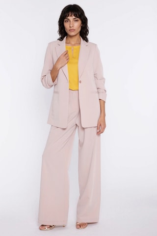 Blusa regular fit sin mangas - Amarillo