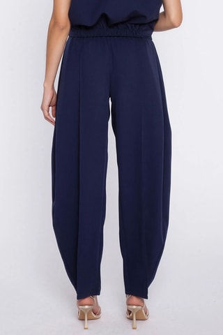 Pantalón wide leg - Azul marino