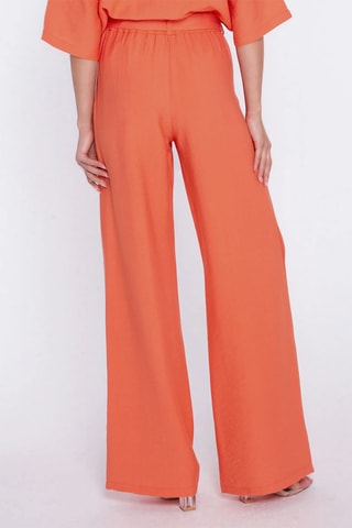 Pantalón wide leg - Naranja