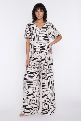 Blusa regular fit - Blanco