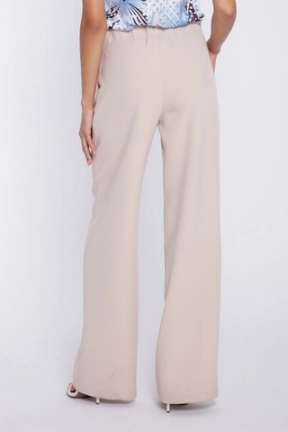 Pantalón wide leg - Beige