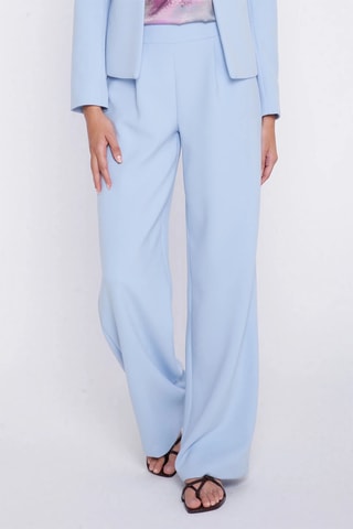 Pantalón wide leg - Azul