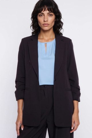Blazer regular fit - Negro