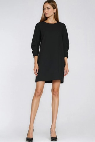 Vestido trapecio - Negro