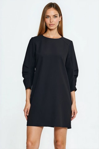 Vestido trapecio - Negro