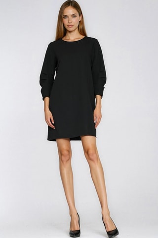 Vestido trapecio - Negro