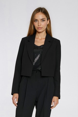 Blazer regular fit - Negro