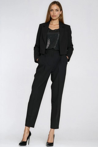 Pantalón carrot - Negro