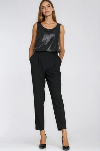 Pantalón carrot - Negro