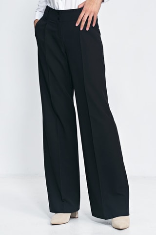 Pantalón wide leg - Negro