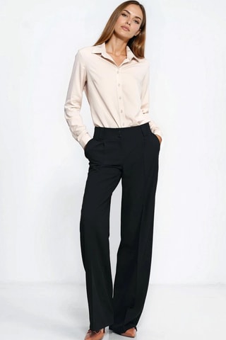 Pantalón wide leg - Negro