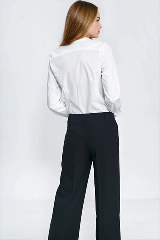 Pantalón wide leg - Negro