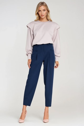 Pantalón carrot 7/8 - Azul