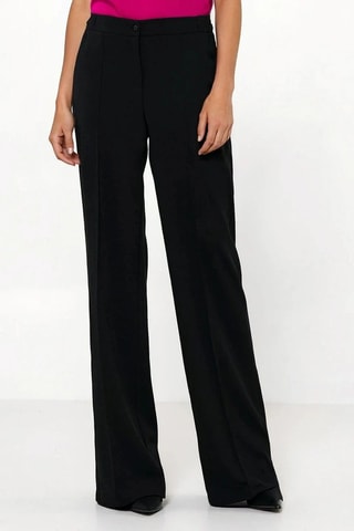 Pantalón wide leg - Negro