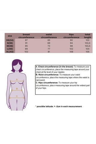 Vestido de tubo - Negro