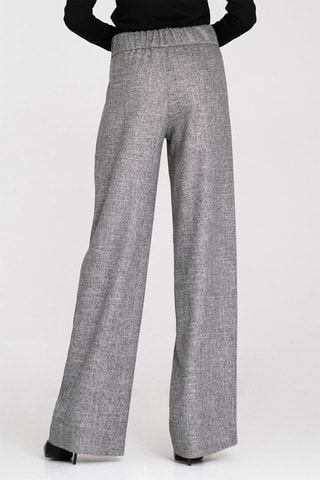 Pantalón wide leg - Gris
