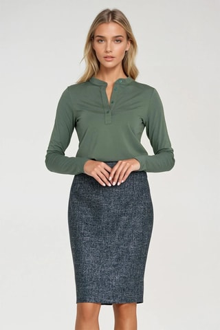 Polo slim fit - Verde