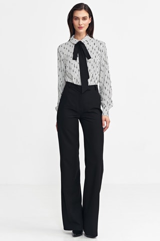 Pantalón wide leg - Negro