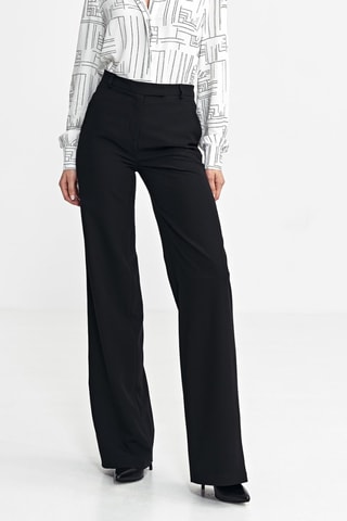 Pantalón wide leg - Negro