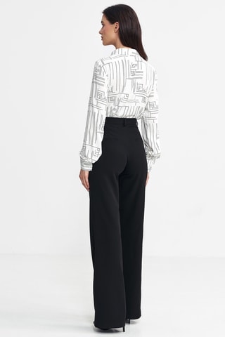 Pantalón wide leg - Negro