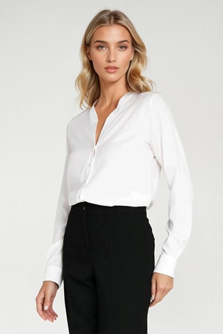 Camisa regular fit - Blanco