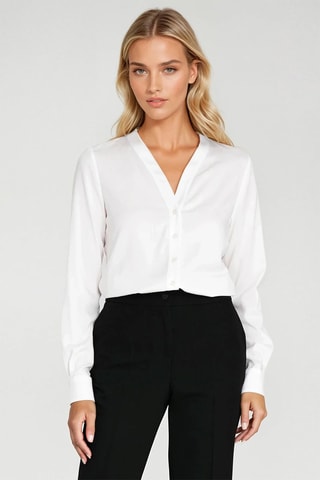 Camisa regular fit - Blanco