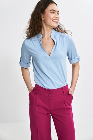 Pantalón wide leg - Rosa