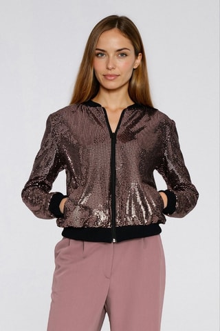 Chaqueta regular fit - Rosa