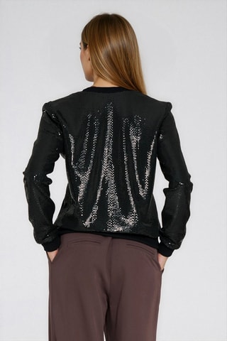 Chaqueta regular fit - Negro