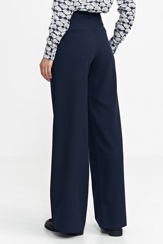 Pantalón wide leg - Azul