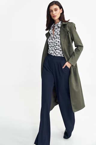 Pantalón wide leg - Azul