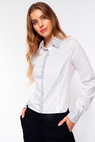 Camisa regular fit - Blanco