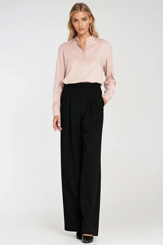 Pantalón wide leg - Negro