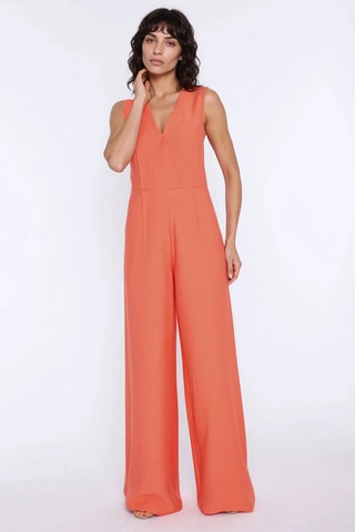 Mono regular fit sin mangas - Naranja