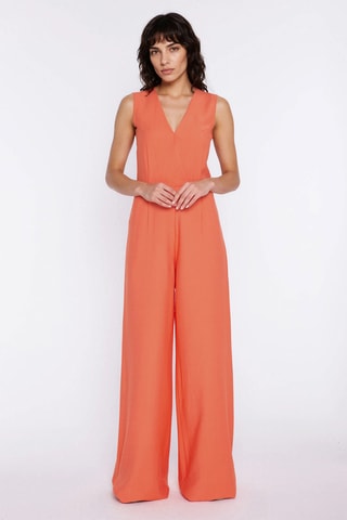 Mono regular fit sin mangas - Naranja